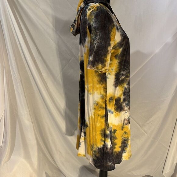 Vibe Sportswear Tye-dyed Hood Dress Size 1X - Picture 4 of 8